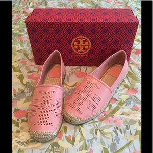 NEW Tory Burch Nappa Leather espadrilles